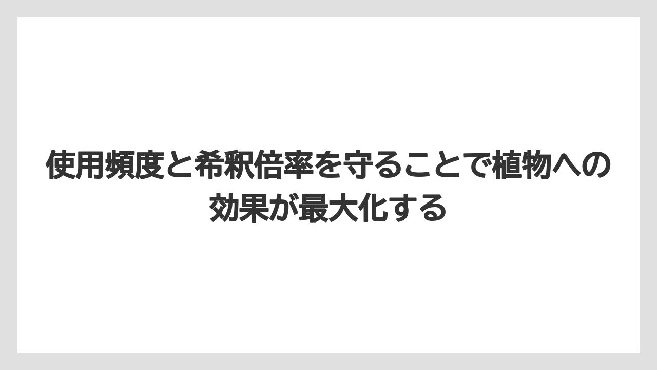 【ハイポネックス】【バラ】【栽培】【肥料】使用頻度と希釈倍率を守ることで植物への効果が最大化する