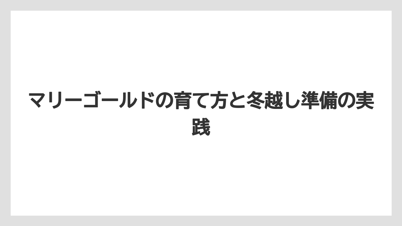 【栽培】【育て方】【越し】室内管理では日当たりと風通しの不足に注意する