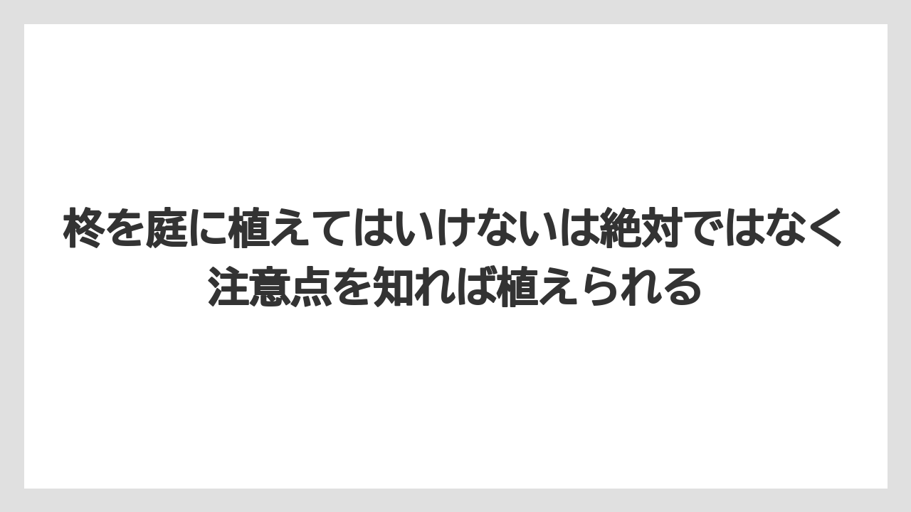 【栽培】【農園】【農業】柊を庭に植えてはいけないは絶対ではなく注意点を知れば植えられる