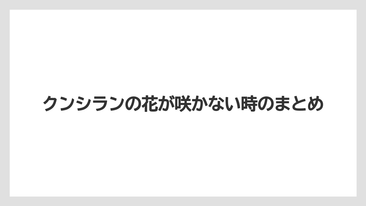 【まりも】【シラン】【水やり】【育て方】【花】クンシランの花が咲かない時のまとめ