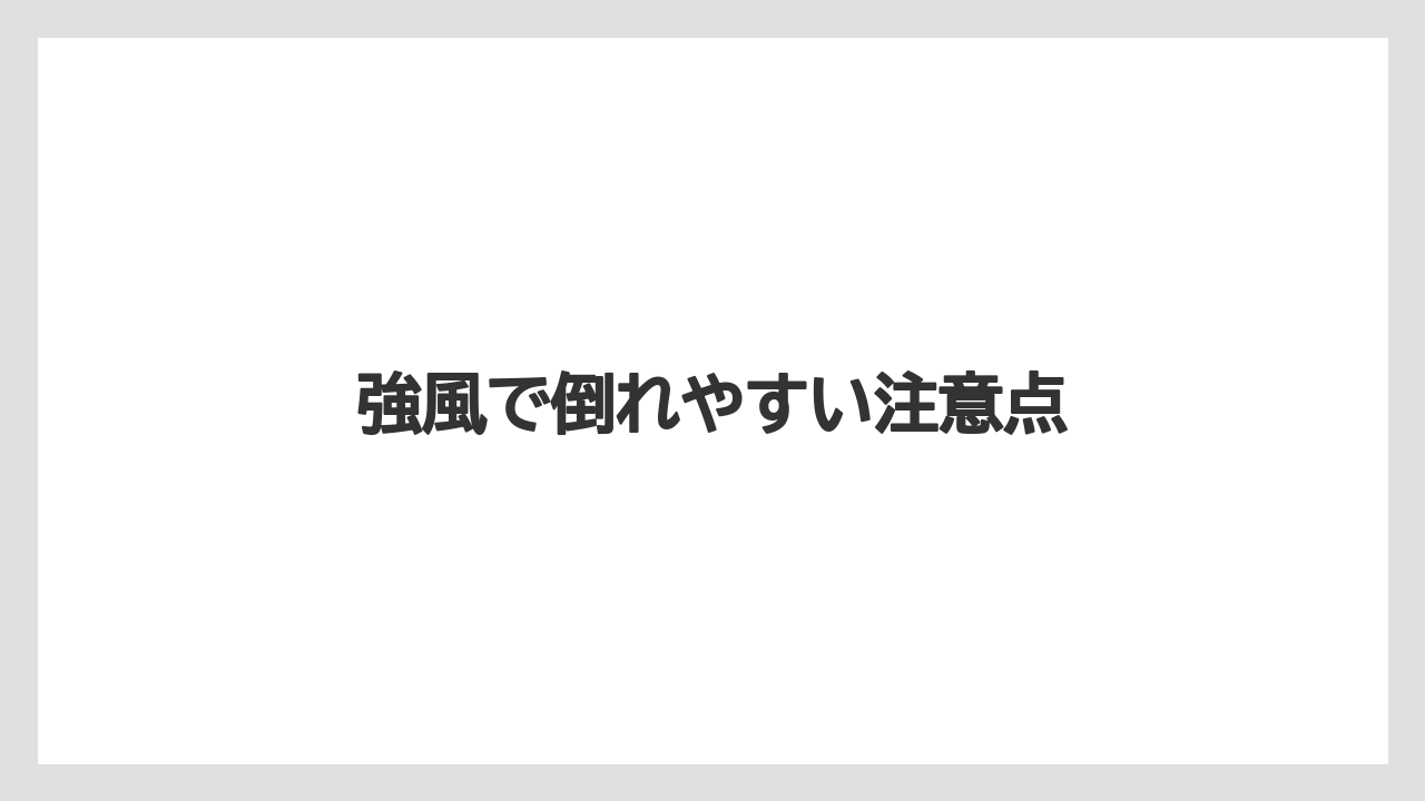 【シマトネリコ】【デメリット】【後悔】【植え】【鉢】強風で倒れやすい注意点